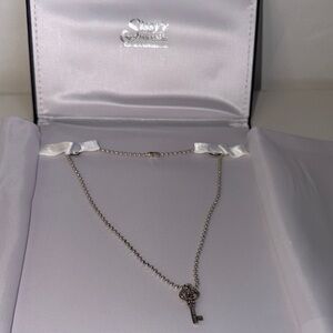 New LAGOS Signature Sterling Silver Key Pendant Necklace 16”